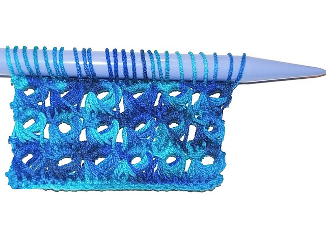 Broomstick Lace Scarf
