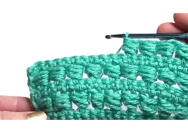 Bead Stitch Blanket