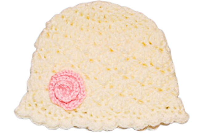 Newborn Shell hat