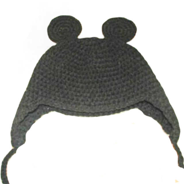 Mickey Mouse Earflap Hat