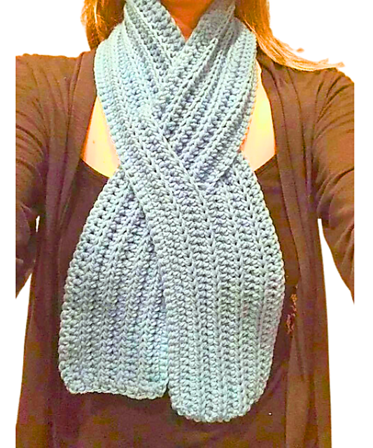 Keyhole Scarf