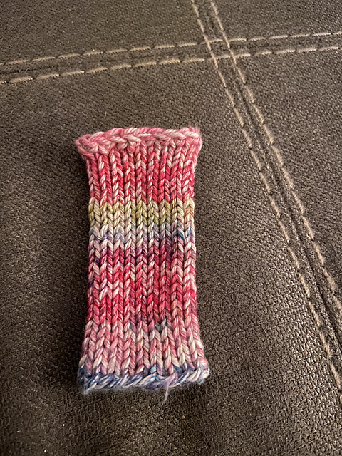 Loom Knit Ice Pop Holder