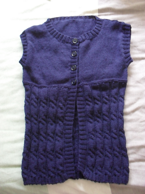Gilet Sleeveless Cardigan