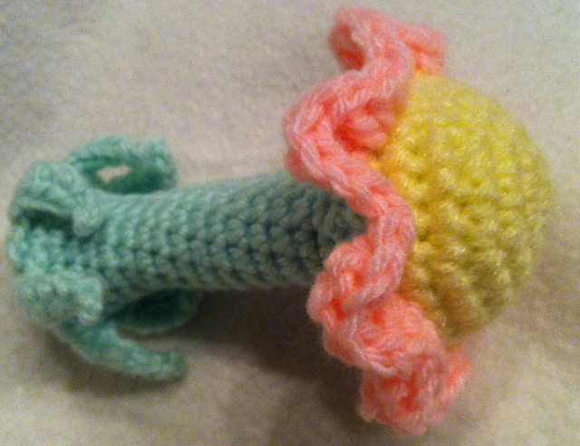 Flower Baby Rattle