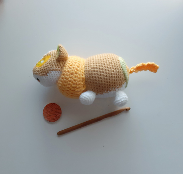 Amigurumi Yamper corgi pokemon