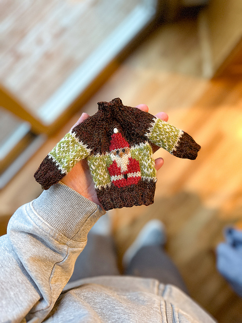 July Santa Sweater
