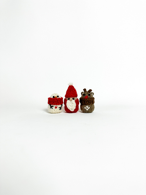 August Minis: Santa, Snoman, Reindeer