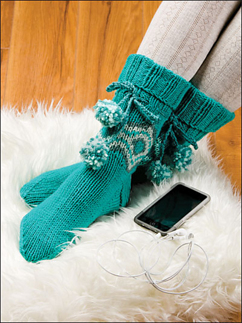 Fair Isle Boots