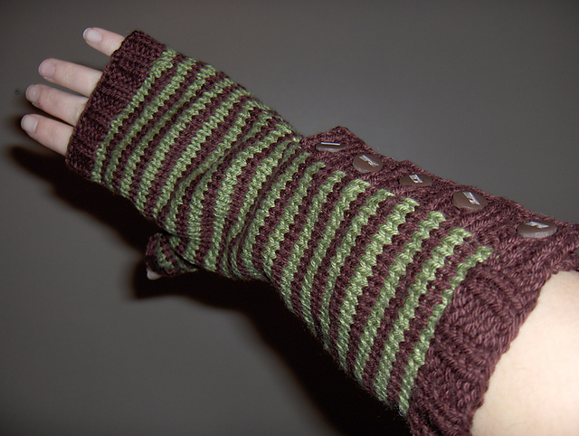 Striped Gauntlets