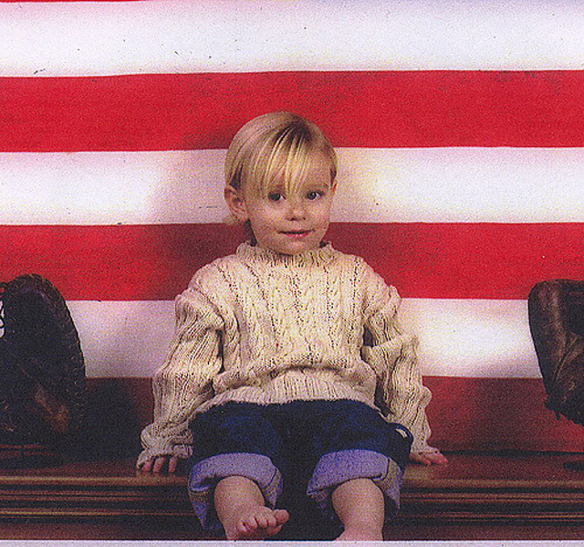 Boy's Cabled Sweater