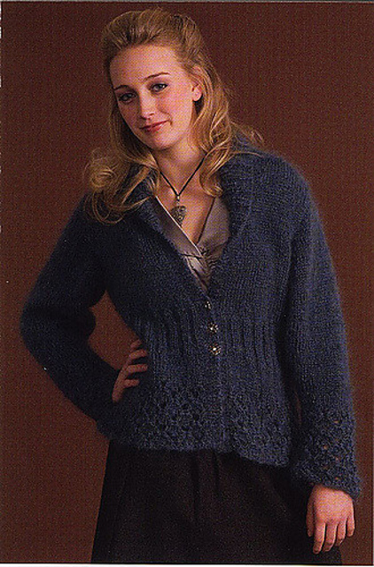 Lacy Mohair Cardigan