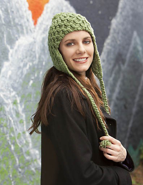 Smocked Earflap Cap