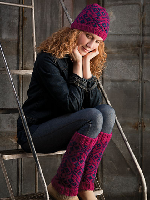 Lerwick Legwarmers and Skullcap