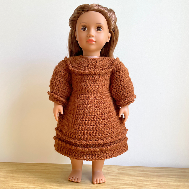 18 Inch Doll Pioneer Dress