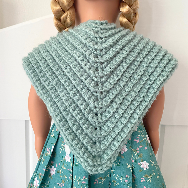 18 Inch Doll Shawl