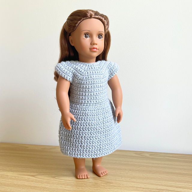 18 Inch Doll Basic Dress