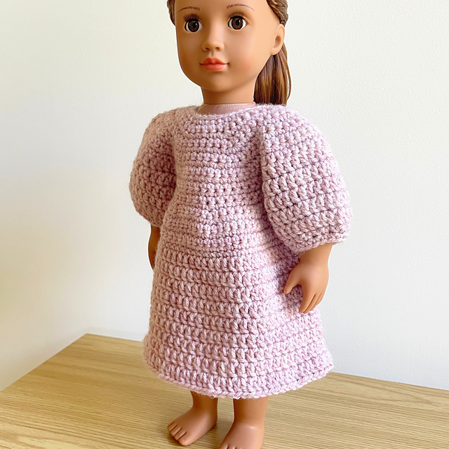 18 Inch Doll Prairie Dress
