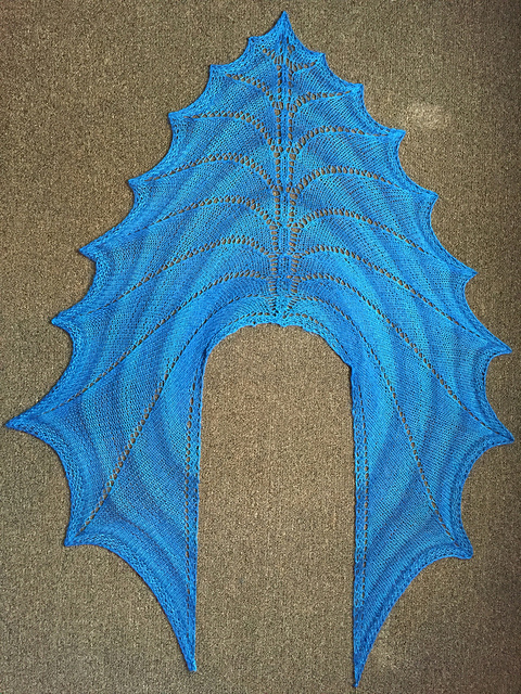 Fountain Leaf Shawl