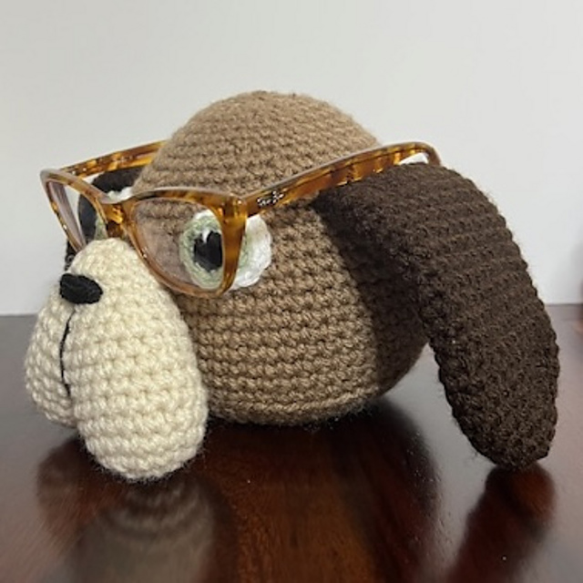3d Dog Eyeglass Holder