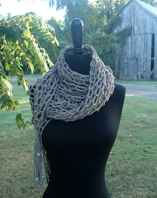 The Honeycomb Shawl