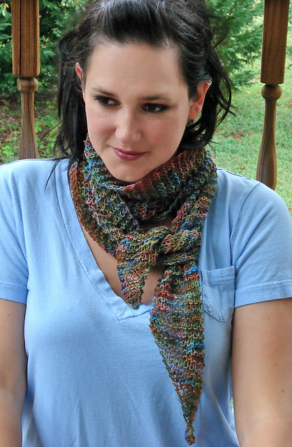 The Parallelogram Spiderweb Scarf