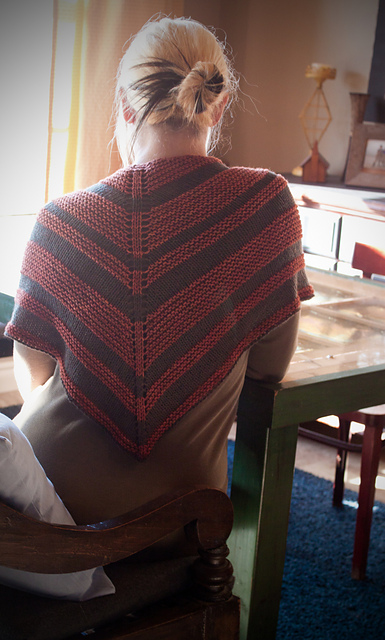The Apple Picking Shawl