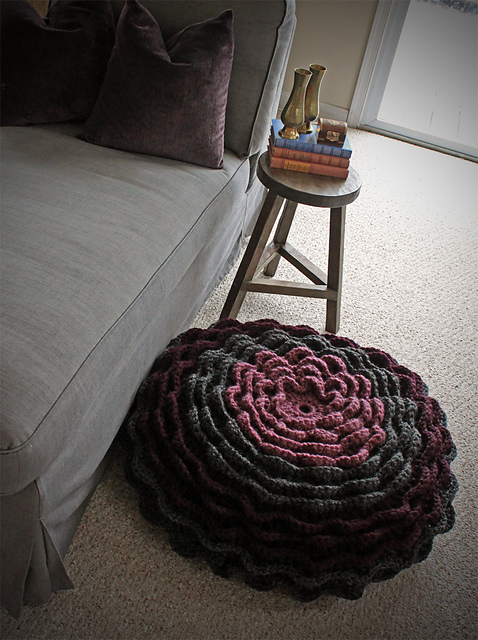Cozy Flora Floor Pillow