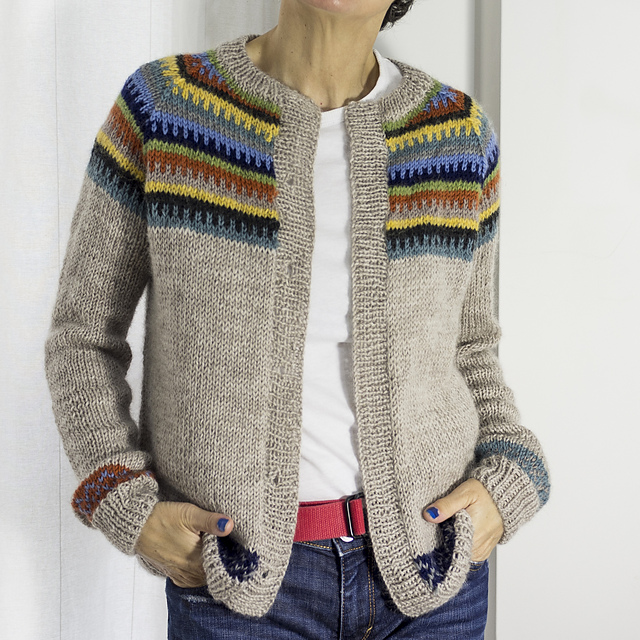 Chaqueta Ranglan Multicolor