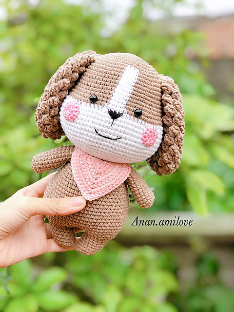 Amigurumi dog