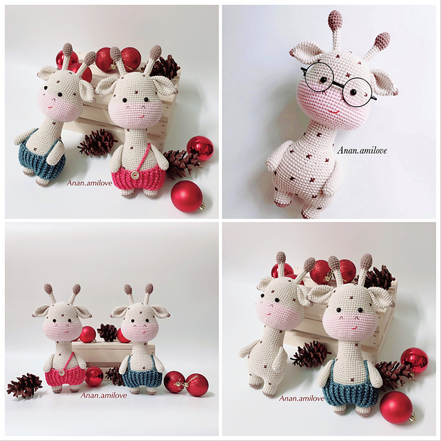 Amigurumi giraffe