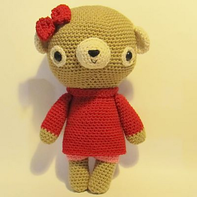 Huggable Amigurumi Teddy