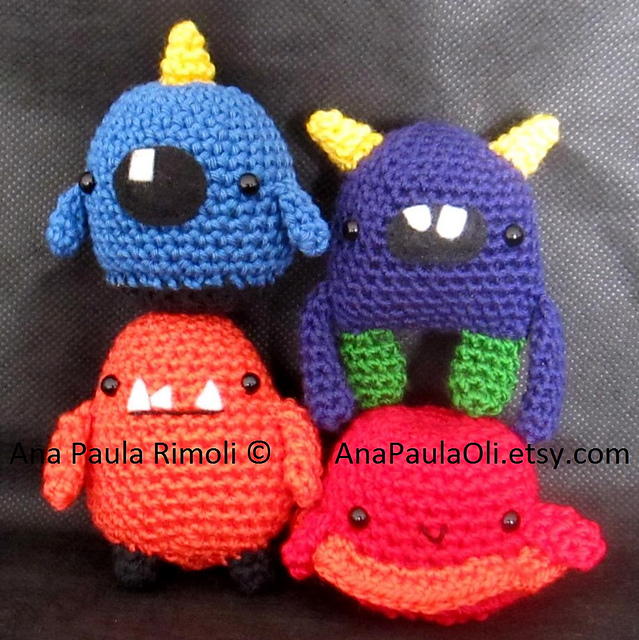 Little Amigurumi Monsters