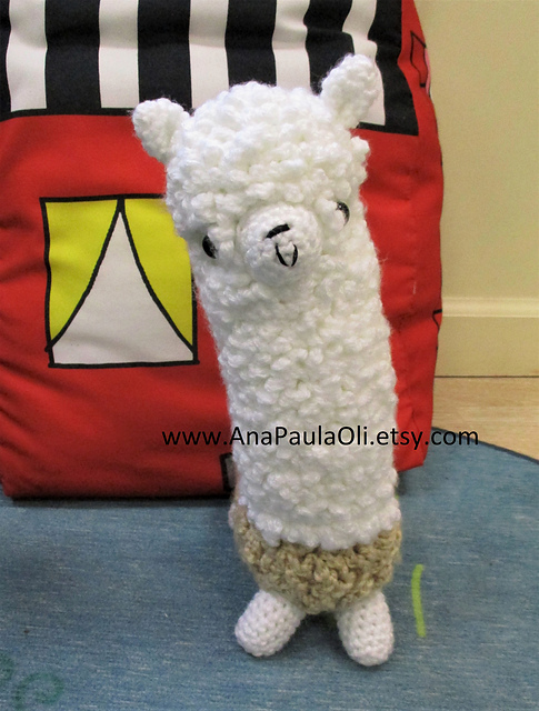 Funny Amigurumi Llama