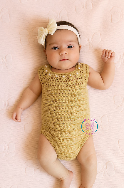 Abigail Baby Romper