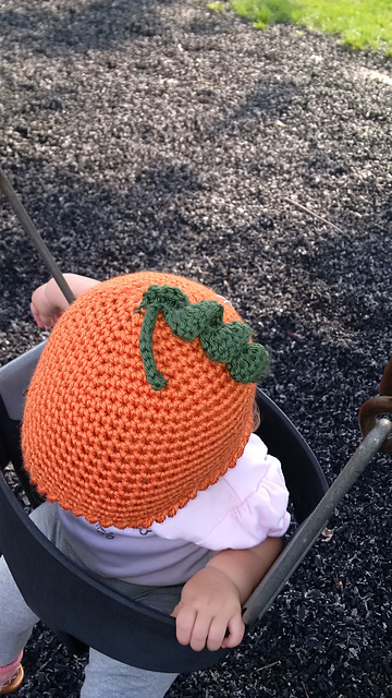 Pumpkin Beanie - Three edgings