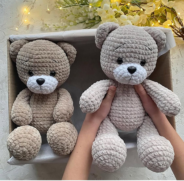 Ravelry Teddy Bear pattern by Meghan Hussein
