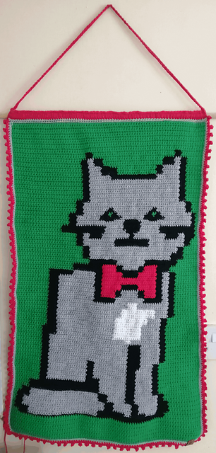 Pussy Bow Tapestry
