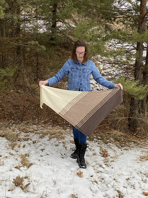 Gridlines Shawl