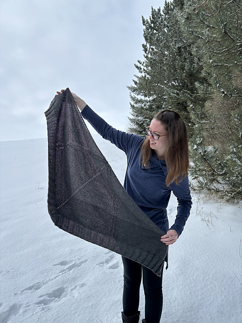 Deepest Winter Shawl