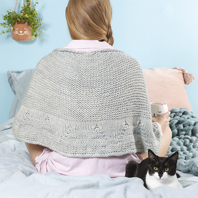 Squishy Cat Shawl