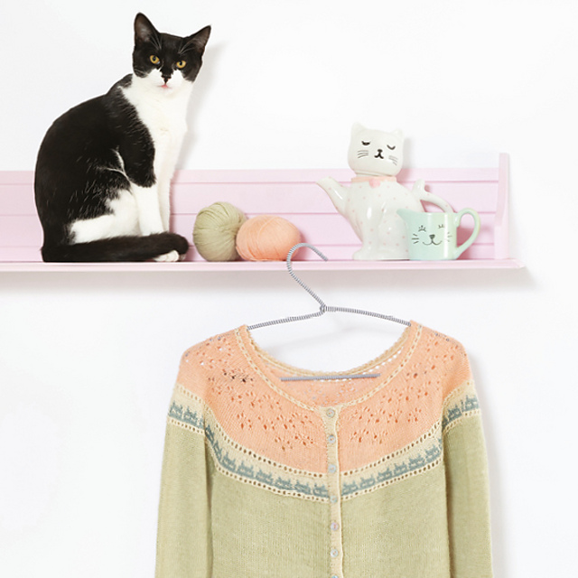 Tiny Cats Cardigan