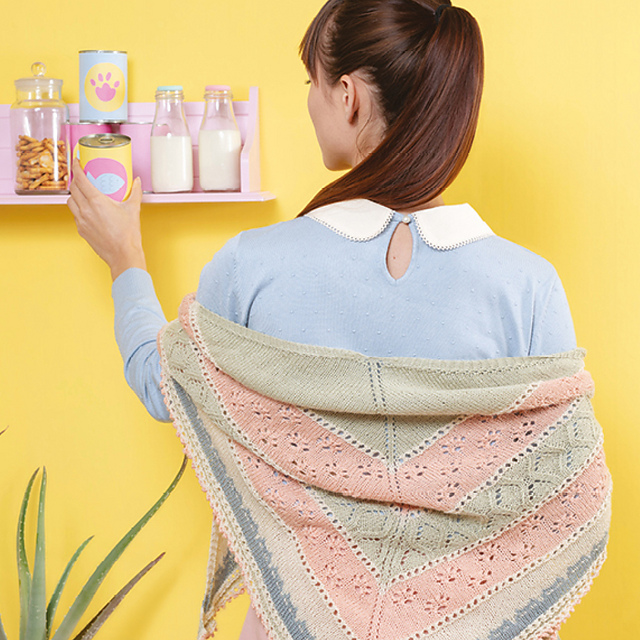 Toebeans and Tails Shawl