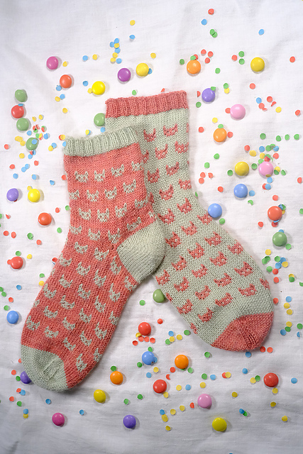 Polkacats Socks