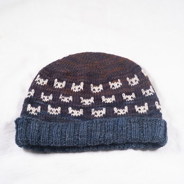 Polka Cats hat