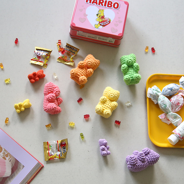 Lolly Cotton Gummy Bears