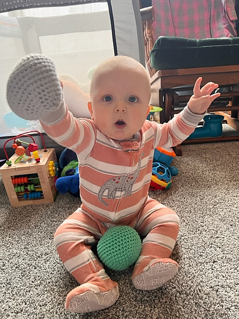 Ravelry: Rattle Baby Ball pattern by Emily Hooyer