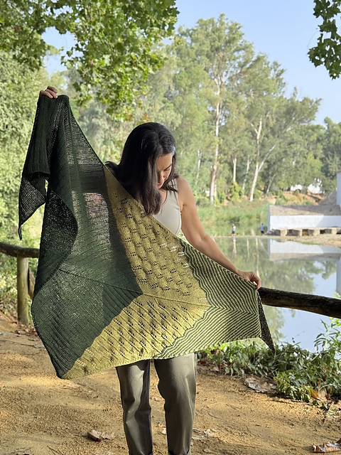 BOSQUE MEDITERRÁNEO Shawl
