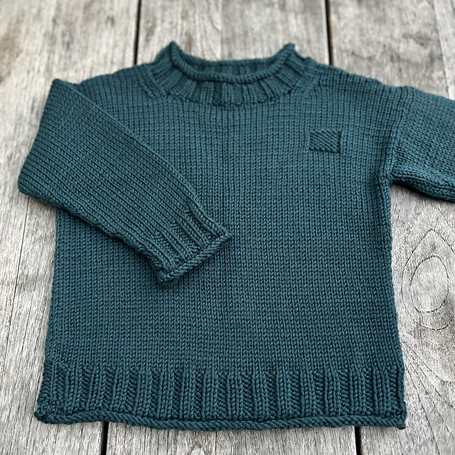 Rolled Edge Jumper