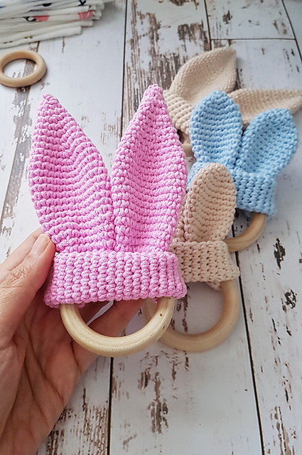 Baby Bunny Ears Teethers