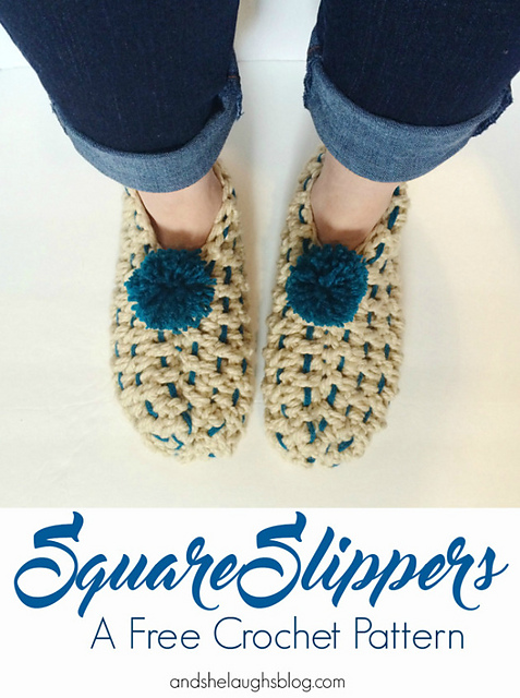 Beginner Square Slippers